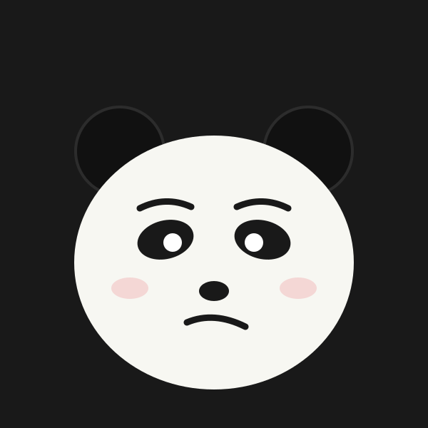 熊猫头表情包模板